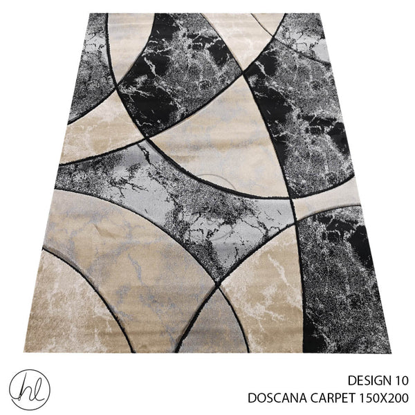 DOSCANA CARPET (150X200) (DESIGN 10) GREY