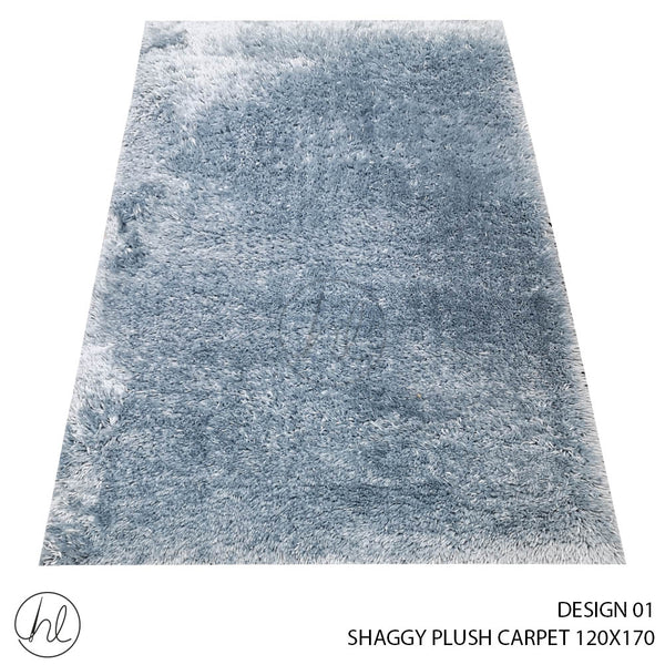 SHAGGY PLUSH CARPET (120X170) (DESIGN 01)