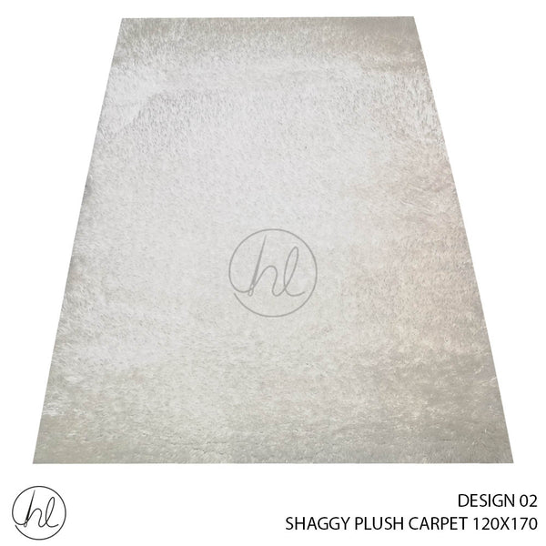 SHAGGY PLUSH CARPET (120X170) (DESIGN 02)
