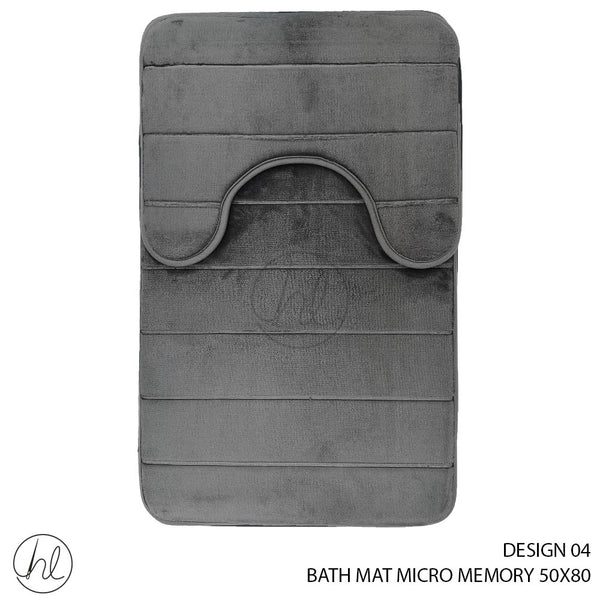 BATH MAT MICRO MEMORY (50X80) (DESIGN 04)