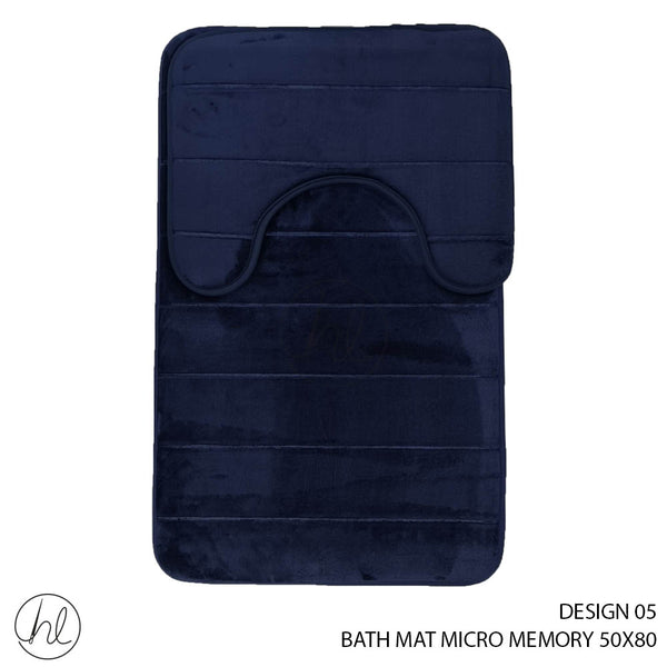 BATH MAT MICRO MEMORY (50X80) (DESIGN 05)