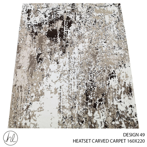 HEATSET CARVED CARPET (160X220) (DESIGN 49)