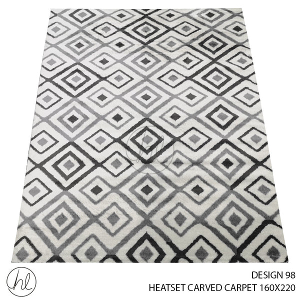 HEATSET CARVED CARPET (160X220) (DESIGN 98)