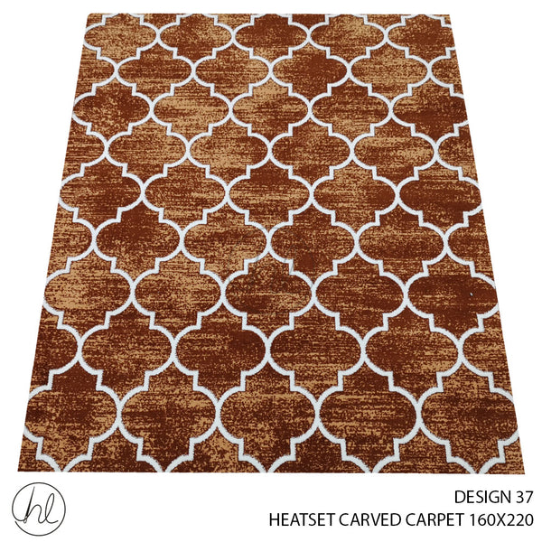 HEATSET CARVED CARPET (160X220) (DESIGN 37)