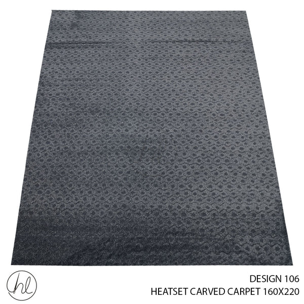 HEATSET CARVED CARPET (160X220) (DESIGN 106)