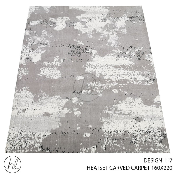 HEATSET CARVED CARPET (160X220) (DESIGN 117)