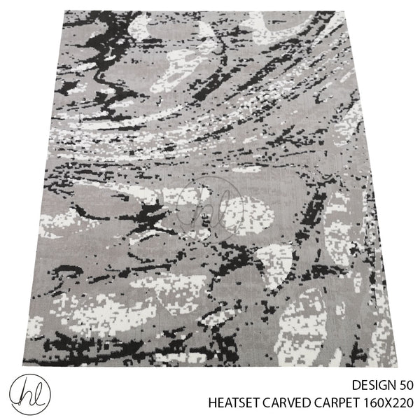 HEATSET CARVED CARPET (160X220) (DESIGN 50)
