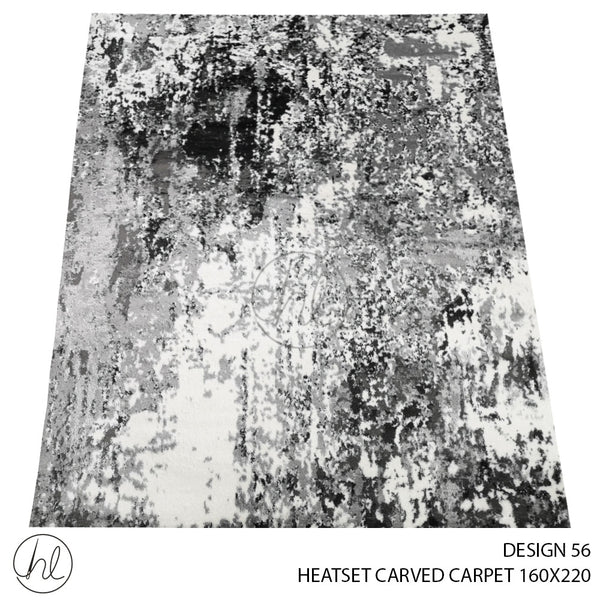 HEATSET CARVED CARPET (160X220) (DESIGN 56)