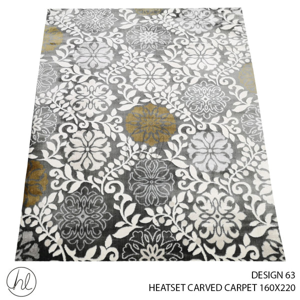 HEATSET CARVED CARPET (160X220) (DESIGN 63)