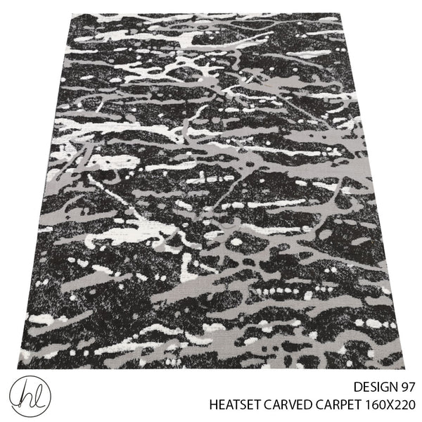 HEATSET CARVED CARPET (160X220) (DESIGN 97)
