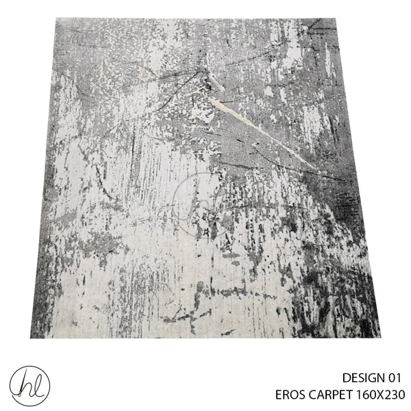 EROS CARPET (160X230) (DESIGN 01) GREY