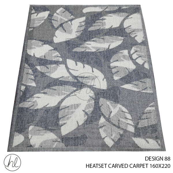 HEATSET CARVED CARPET (160X220) (DESIGN 88)