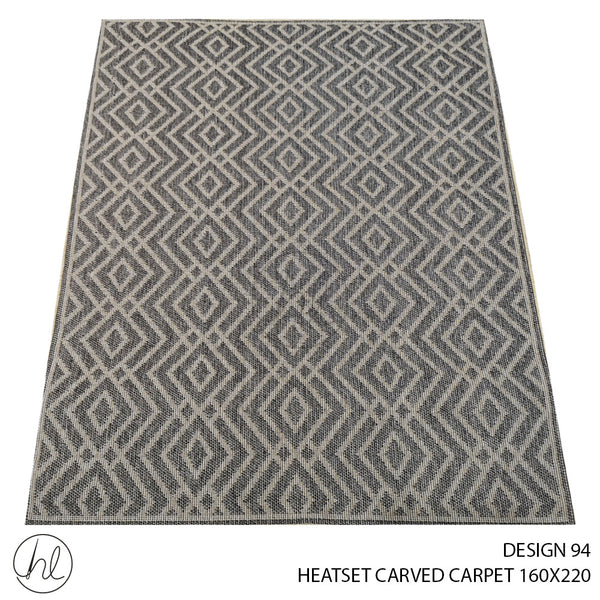HEATSET CARVED CARPET (160X220) (DESIGN 94)