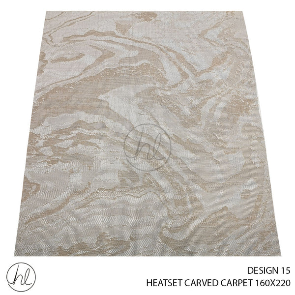 HEATSET CARVED CARPET (160X220) (DESIGN 15)