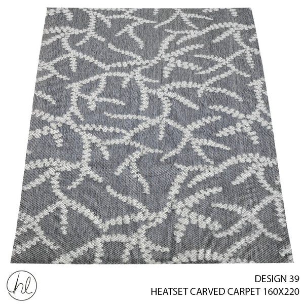 HEATSET CARVED CARPET (160X220) (DESIGN 39)