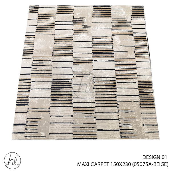 MAXI CARPET (150X230) (DESIGN 01) BEIGE