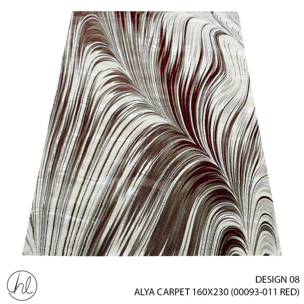 ALYA CARPET (160X230) (DESIGN 08) (RED)