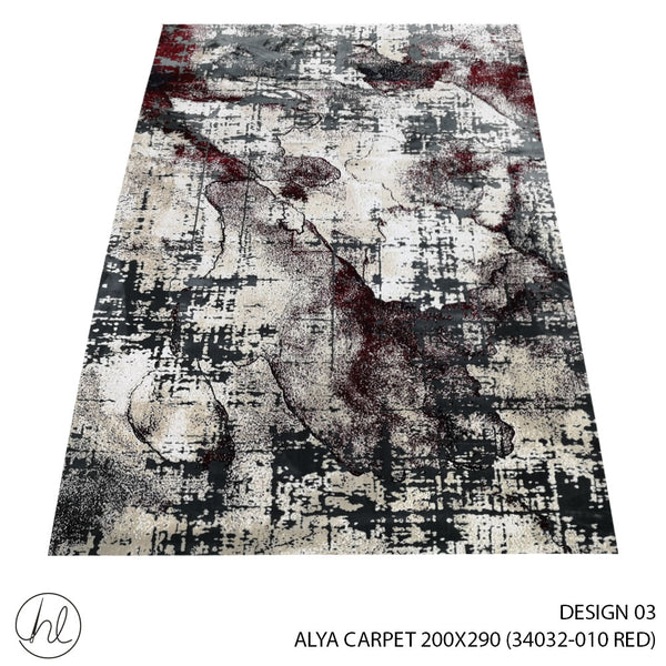 ALYA CARPET (200X290) (DESIGN 03) (RED)