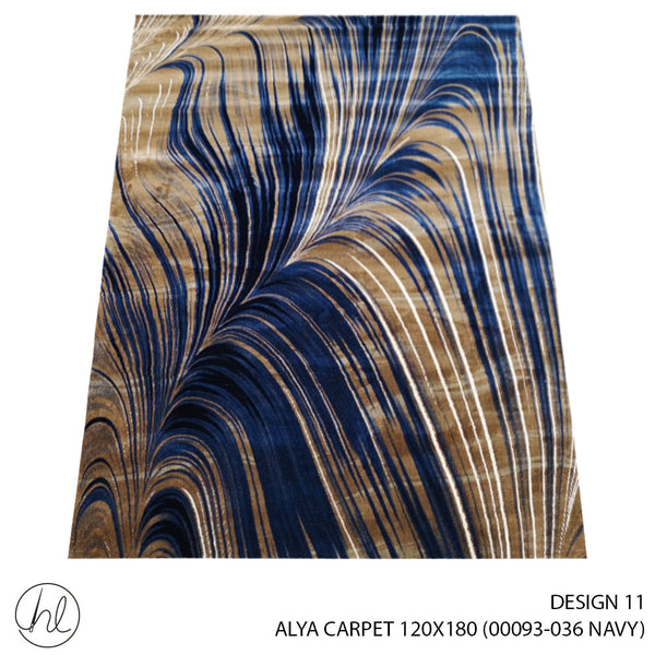 ALYA CARPET (120X180) (DESIGN 11) (NAVY)