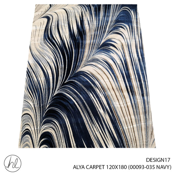 ALYA CARPET (120X180) (DESIGN 17) (NAVY)