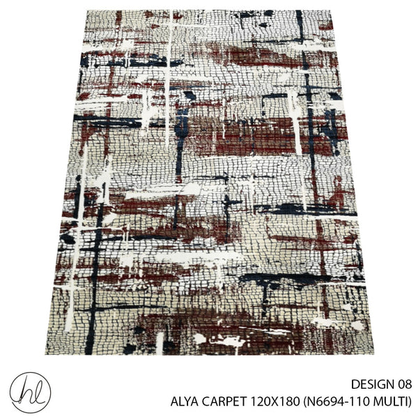 ALYA CARPET (120X180) (DESIGN 08) (MULTI)