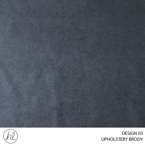 BRODY UPHOLSTERY (DESIGN 03) (140CM) (PER M) LIGHT GREY