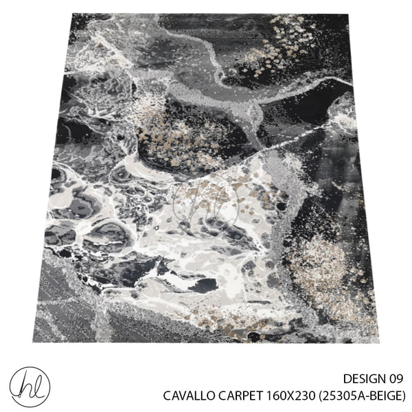 CAVALLO CARPET 160X230 (DESIGN 09) (BEIGE)