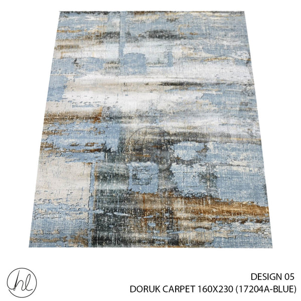 DORUK CARPET 160X230 (DESIGN 05) (BLUE)