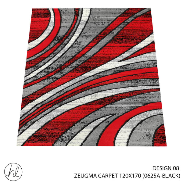 ZEUGMA CARPET (120X170) (DESIGN 08) (RED)