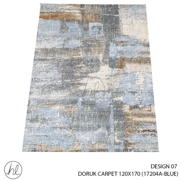 DORUK CARPET 120X170 (DESIGN 07) (BLUE)