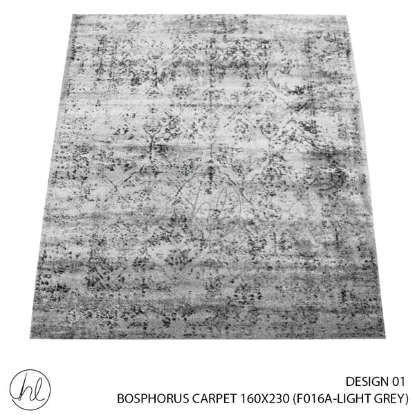 BOSPHORUS CARPET (160X230) (DESIGN 01) (GREY)
