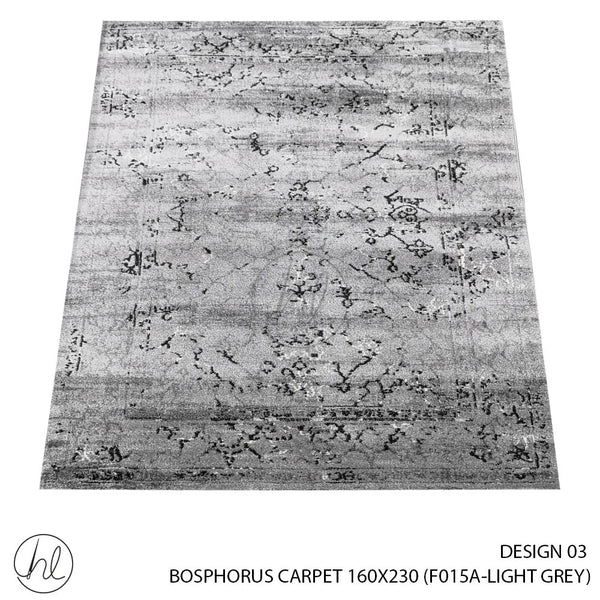 BOSPHORUS CARPET (160X230) (DESIGN 03) (GREY)