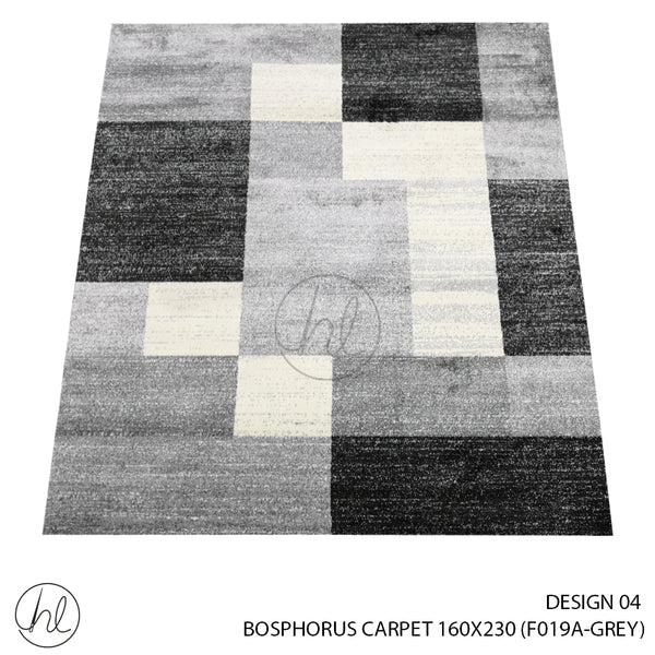 BOSPHORUS CARPET (160X230) (DESIGN 04) (GREY)