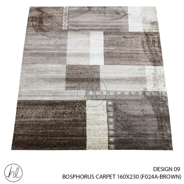 BOSPHORUS CARPET (160X230) (DESIGN 09) (BROWN)