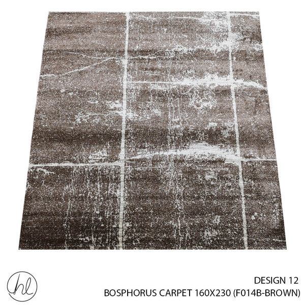 BOSPHORUS CARPET (160X230) (DESIGN 12) (BROWN)