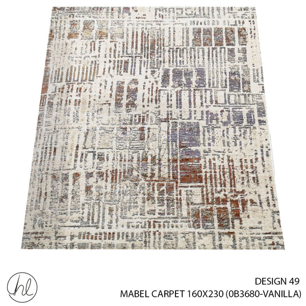 MABEL CARPET (160X230) (DESIGN 49) (VANILLA)