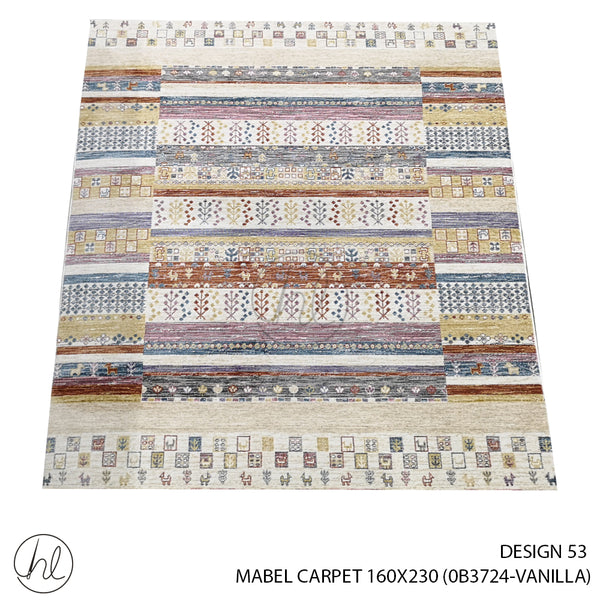 MABEL CARPET (160X230) (DESIGN 53) (VANILLA)