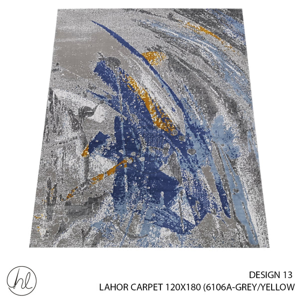 LAHOR CARPET (120X180) (DESIGN 13) GREY