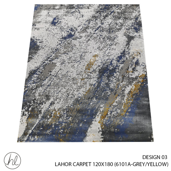 LAHOR CARPET (120X180) (DESIGN 03) GREY