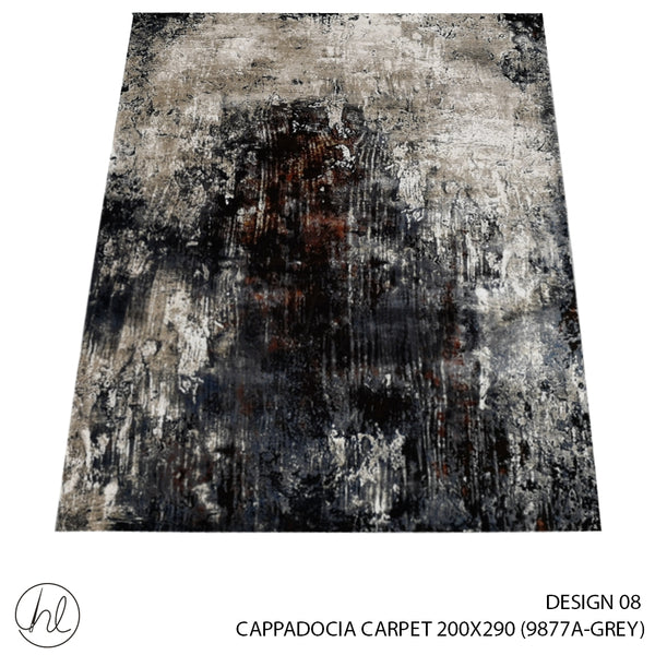 CAPPADOCIA CARPET (200X290) (DESIGN 08) GREY