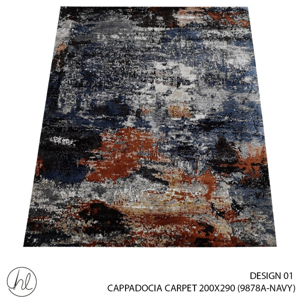 CAPPADOCIA CARPET (200X290) (DESIGN 01) NAVY