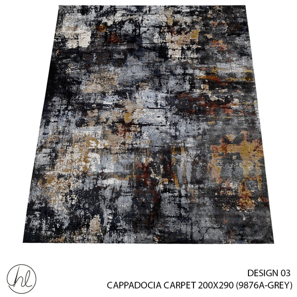 CAPPADOCIA CARPET (200X290) (DESIGN 03) GREY