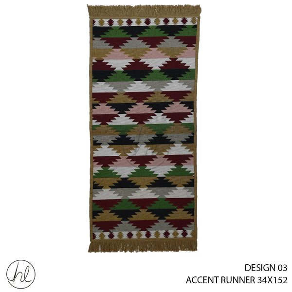 ACCENT RUNNER (34X152) (DESIGN 03) (MULTI)