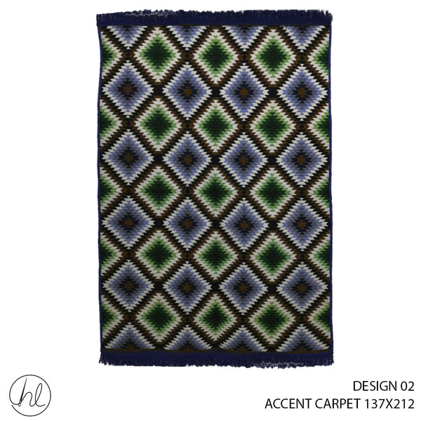 ACCENT CARPET (137X212) (DESIGN 02) (MULTI)