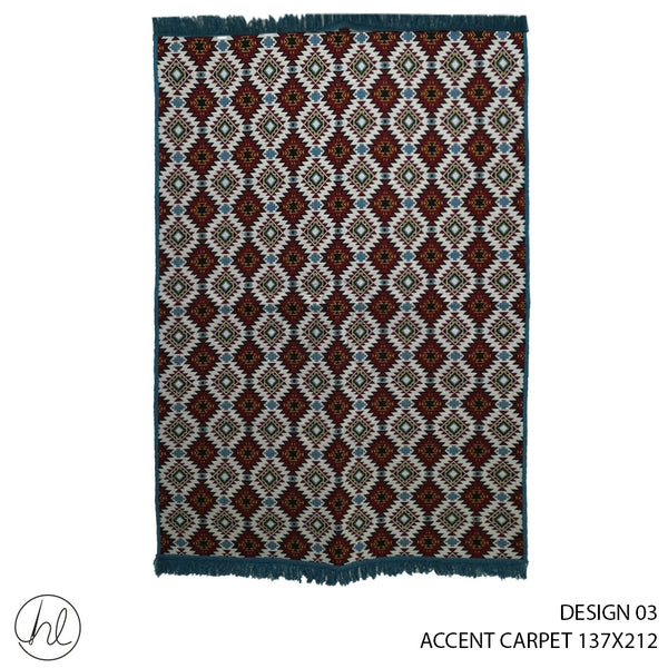 ACCENT CARPET (137X212) (DESIGN 03) (MULTI)