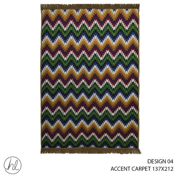 ACCENT CARPET (137X212) (DESIGN 04) (MULTI)