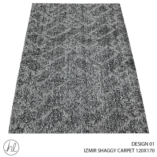IZMIR SHAGGY CARPET (120X170) (DESIGN 01)