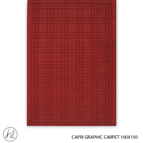 CAPRI GRAPHIC CARPET (100X150) (DESIGN 1)