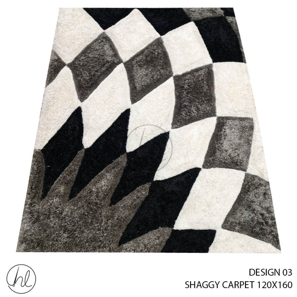 SHAGGY CARPET (120X160) (DESIGN 03)
