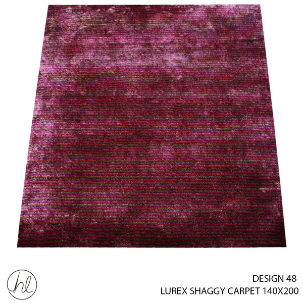 LUREX SHAGGY CARPET (140X200) (DESIGN 48) CERIES